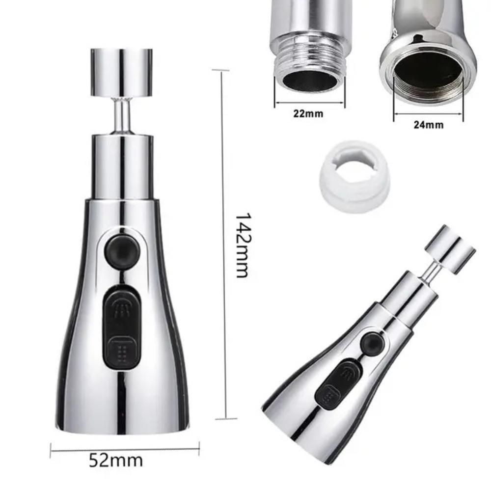 3-Mode Kitchen Sink Turbo Faucet